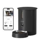 5G smart pet feeder APP remote automatic feeding machine
