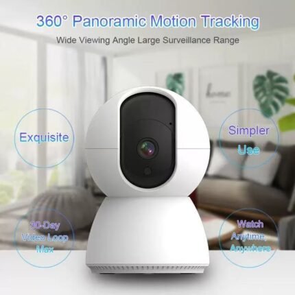 Home wifi camera 360 panoramic monitoring 5G dual frequency
