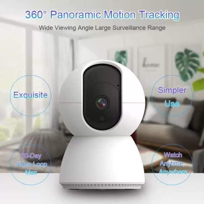 Home wifi camera 360 panoramic monitoring 5G dual frequency