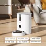 5G smart pet feeder APP remote automatic feeding machine